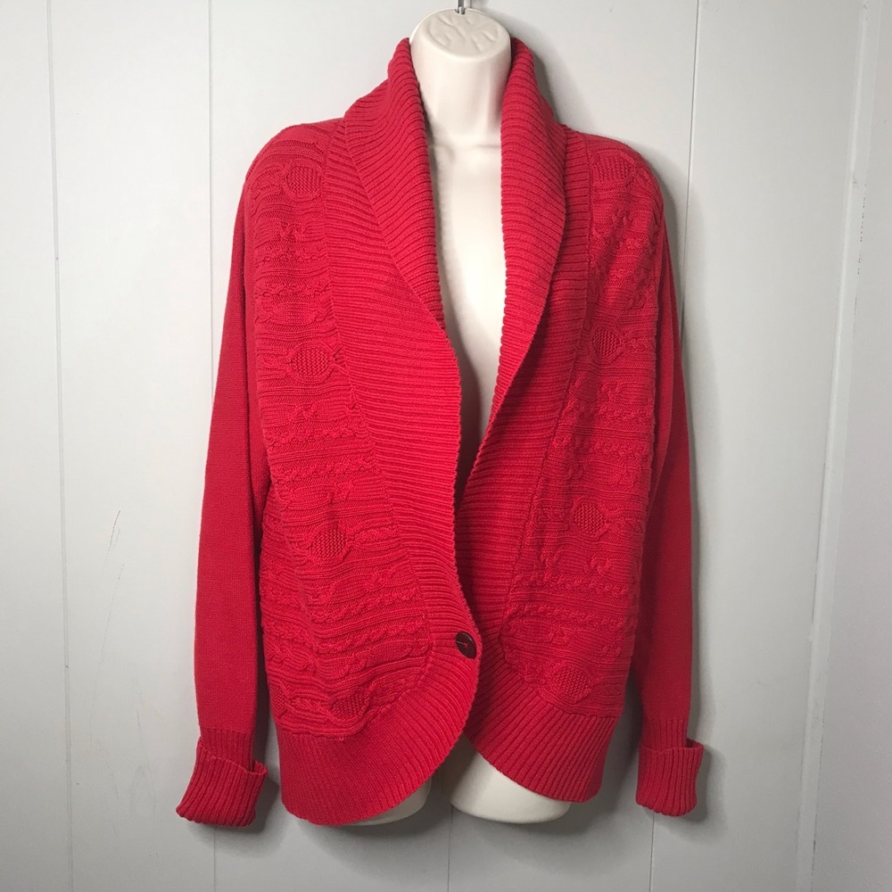 Tommy Hilfiger cardigan red large